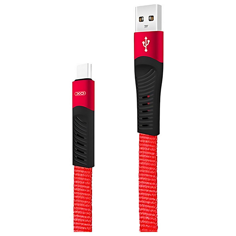 Кабель XO NB127 USB - USB Type-C (M/M), 1.2 м, Red (NB127-M-RD)