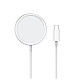 Беспроводное зарядное устройство СolorWay MagSafe Charger 15W for iPhone White (CW-CHW27Q-WT)