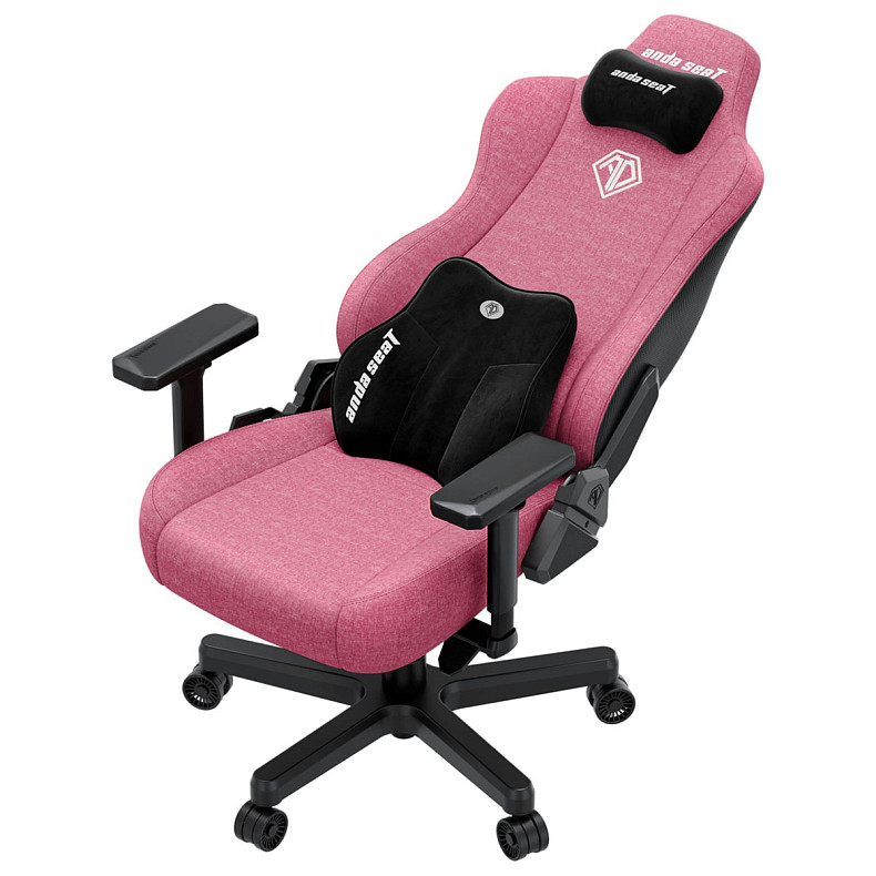 Крісло ігрове Anda Seat Kaiser 3E XL Pink Fabric