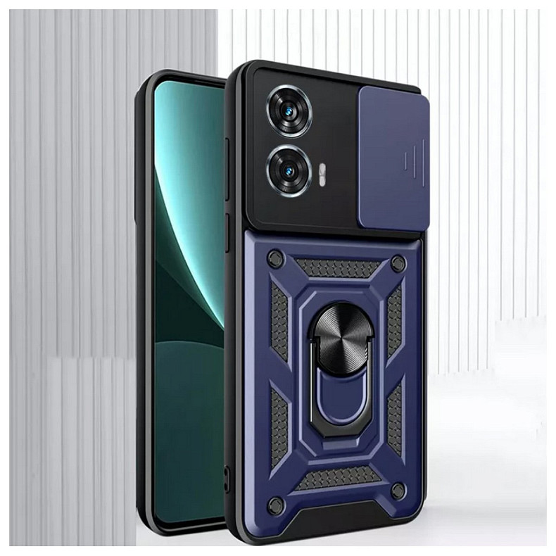 Чeхол-накладка BeCover Military для Motorola Moto G85 Blue (712164)