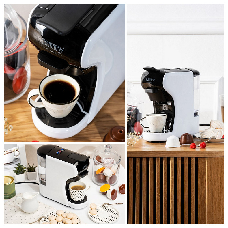 Кофеварка Camry CR 4414 White