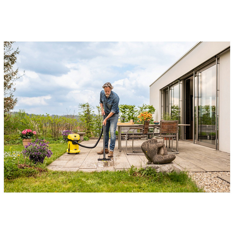 Профессиональный пылесос Karcher WD 3-18 (1.628-550.0)