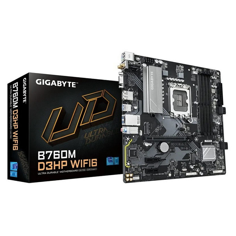 Материнська плата Gigabyte B760M D3HP WiFi6 Socket 1700
