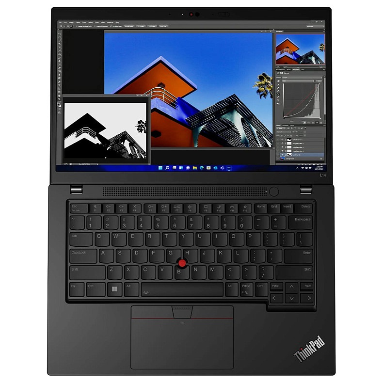 Ноутбук Lenovo 14FM/i3-1315U/16/256/Intel HD/DOS/Black L14 G4 R