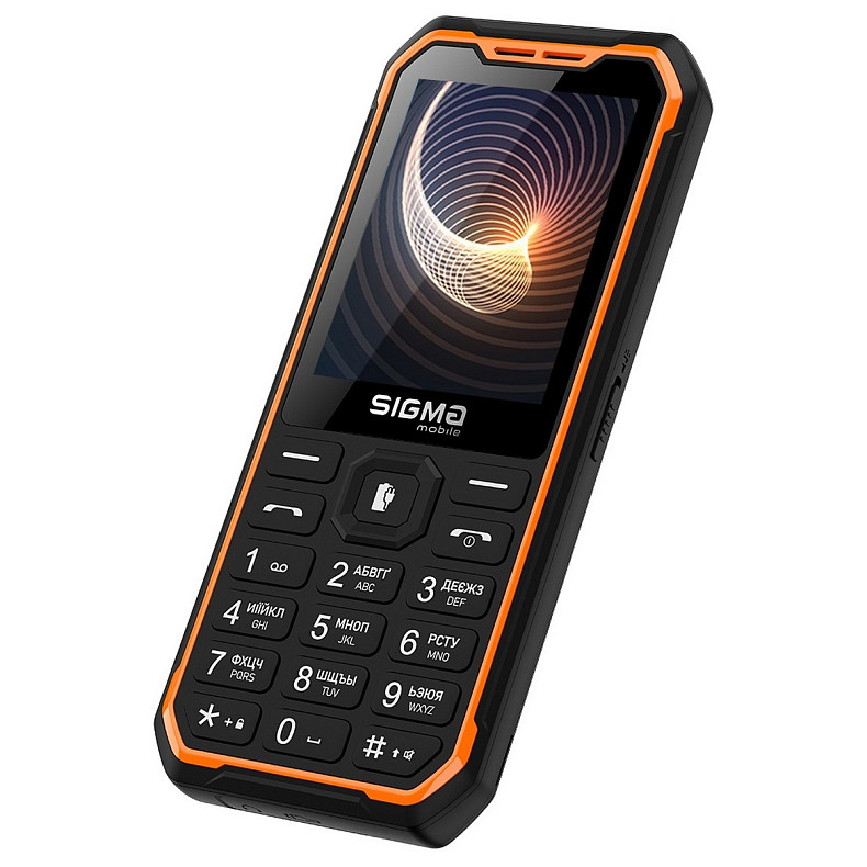 Мобільний телефон Sigma mobile X-style 310 Force Type-C Dual Sim Black-Orange