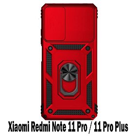 Чeхол-накладка BeCover Military для Xiaomi Redmi Note 11 Pro/11 Pro Plus Red (707423)