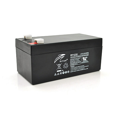 Аккумуляторная батарея Ritar 12V 3.2AH Gray Case AGM (RT1232/03223)