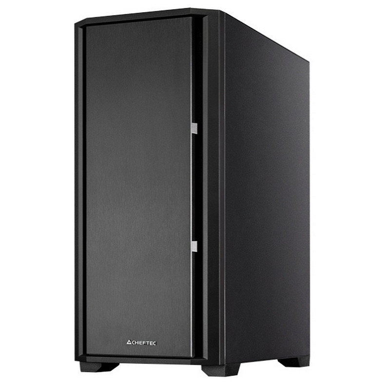 Корпус Chieftec Pro Midi Q AS-02B-OP ATX, без БЖ, Black