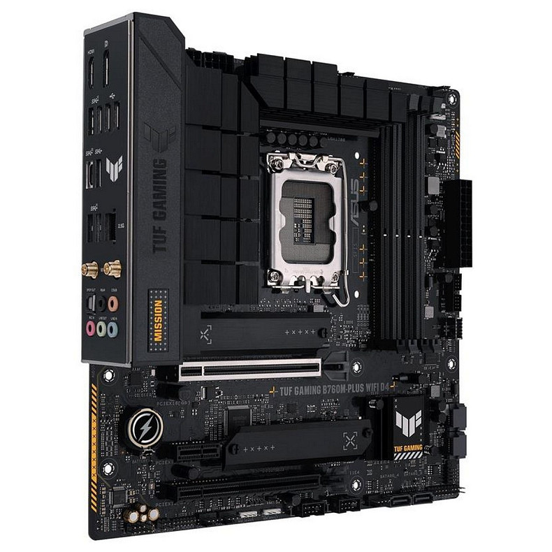 Материнская плата Asus TUF Gaming B760M-Plus WiFi D4 Socket 1700