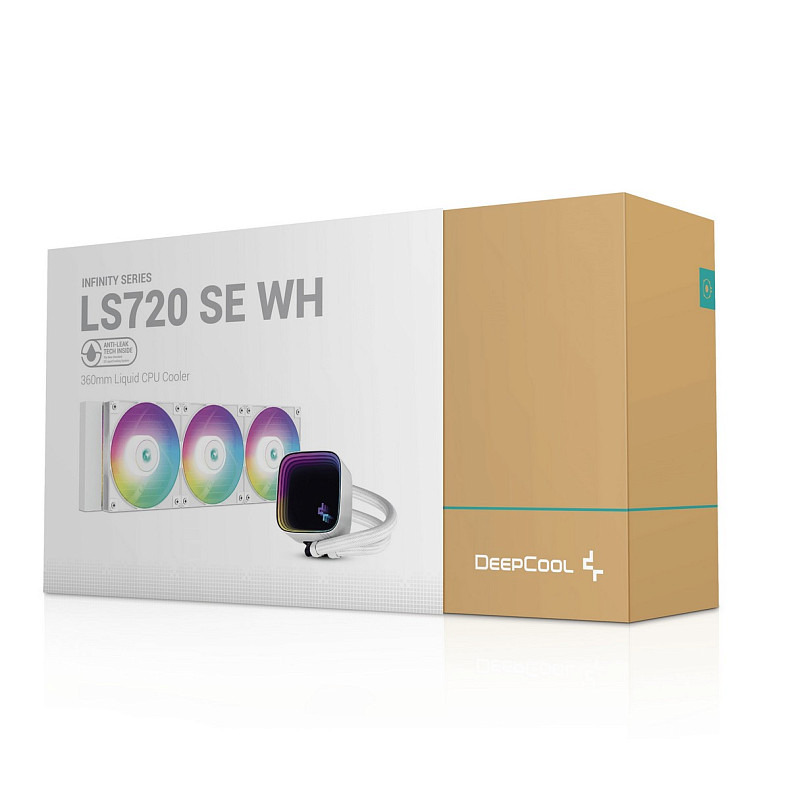 Система водяного охолодження DeepCool LS720 SE White (R-LS720-WHAMMM-G-1)