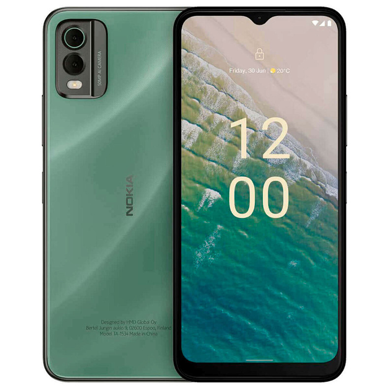 Смартфон Nokia C32 4/64GB Green