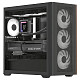 Корпус AeroCool D301A-G-BK-v2 (ACCS-DS03043.11) Black без БП