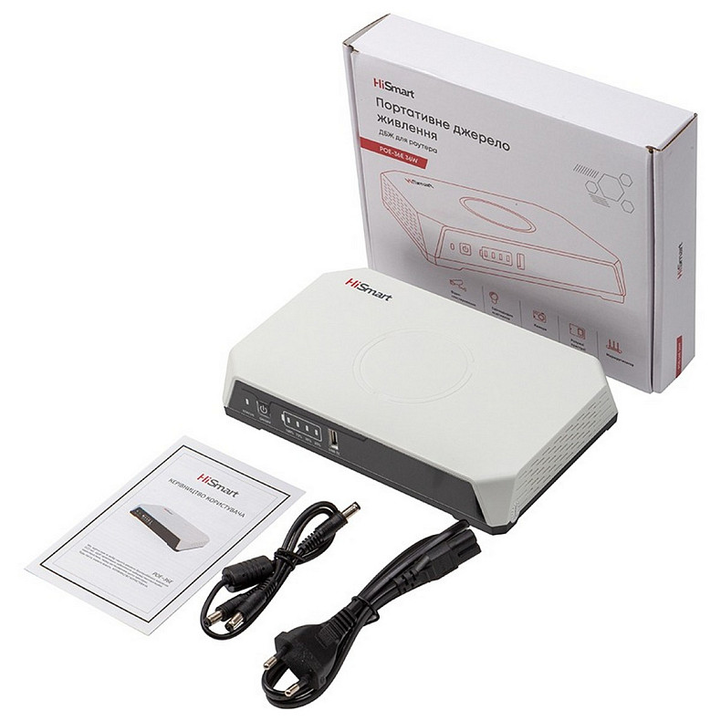 ИБП для роутера HiSmart POE-36E 36W