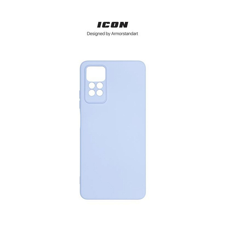 Чохол-накладка Armorstandart Icon для Xiaomi Redmi Note 12 Pro 4G Camera cover Lavender (ARM67766)