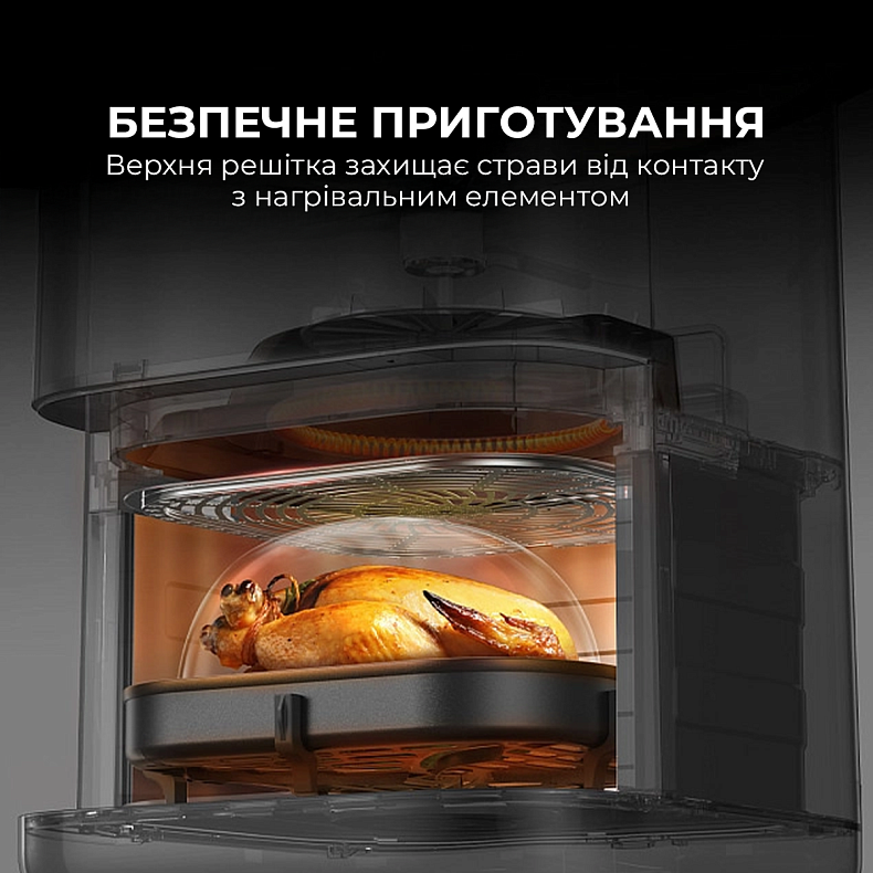 Мультипечь MOVA AeroChef FD10 Pro Black