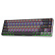 Клавіатура GamePro MK122R Red Swich Low Profile Wireless Dark Gray