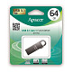 Флеш-накопичувач USB3.1 64GB Apacer AH15A Black (AP64GAH15AA-1)