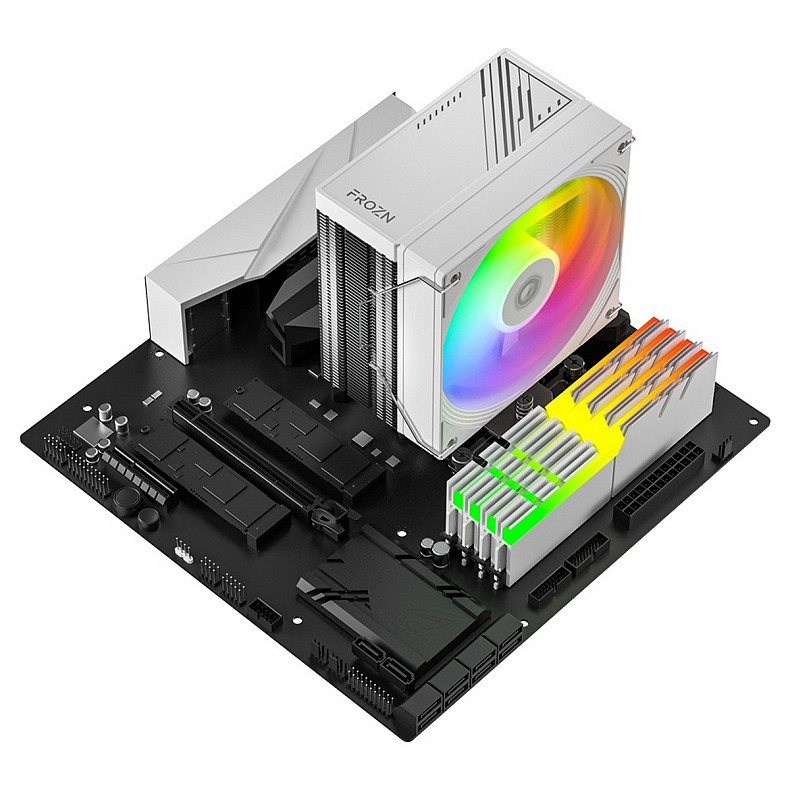Кулер процесорний ID-Cooling Frozn A410 SE ARGB White