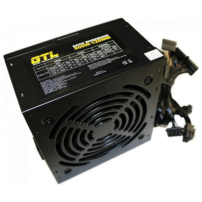 Блок питания GTL 500W (GTL-500-120)