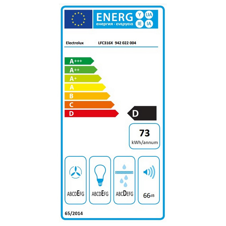 Витяжка Electrolux LFC316X
