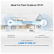 WiFi-Mesh система TP-LINK Deco BE25 BE5000, 2x2.5GE LANWAN, 1мод, зовнішня