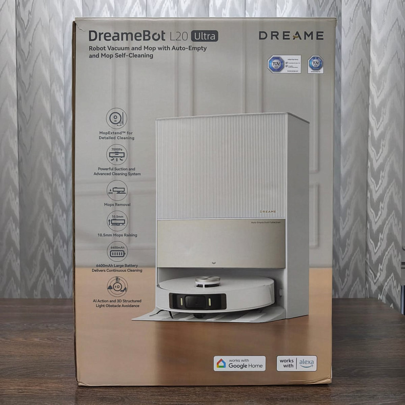 Робот-пилосос миючий Dreame L20 Ultra - Уцінка