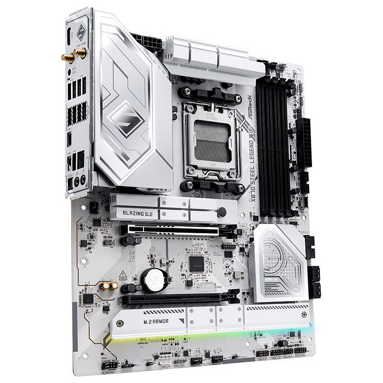 Материнська плата ASRock X870 Steel Legend WiFi Socket AM5