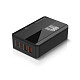 Зарядний пристрій ColorWay Power Delivery (2USB-A + 2USB TYPE-C) (65W) Black (CW-CHS040PD-