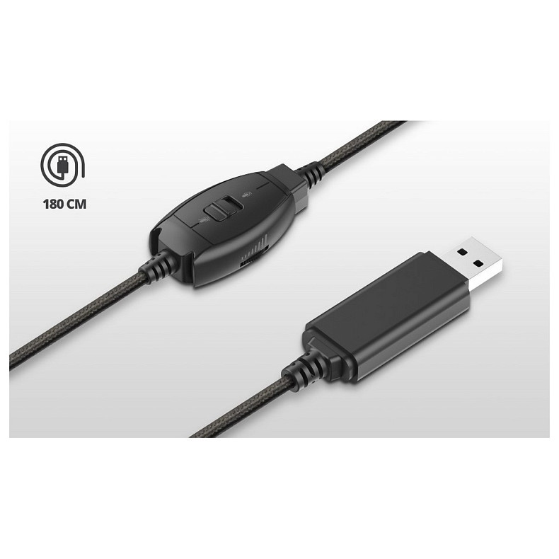 Гарнітура для ПК Trust Rydo On-Ear, USB-A, чорний