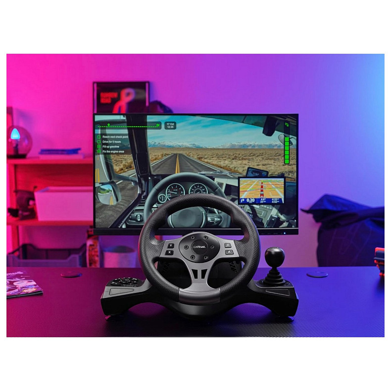 Кермо і педалі Trust GXT 289 Movi для PC/PS4/Xbox/Nintendo (25122_TRUST)