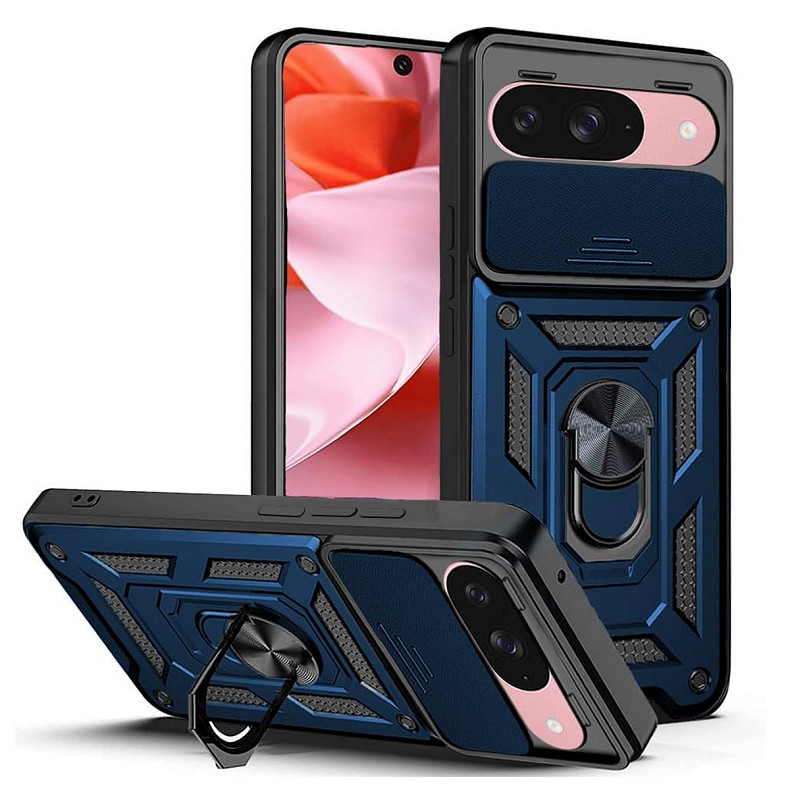 Чeхол-накладка BeCover Military для Google Pixel 9 Blue (712185)