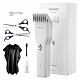 Машинка для стрижки Enchen Boost White Set + Пеньюар та ножиці