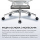 Крісло офісне з підставкою для ніг Sihoo DORO C300 Pro Mesh White