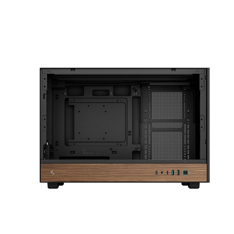 Корпус DeepCool CH260 Wood Black (R-CH260-BKNWM0-G-1)