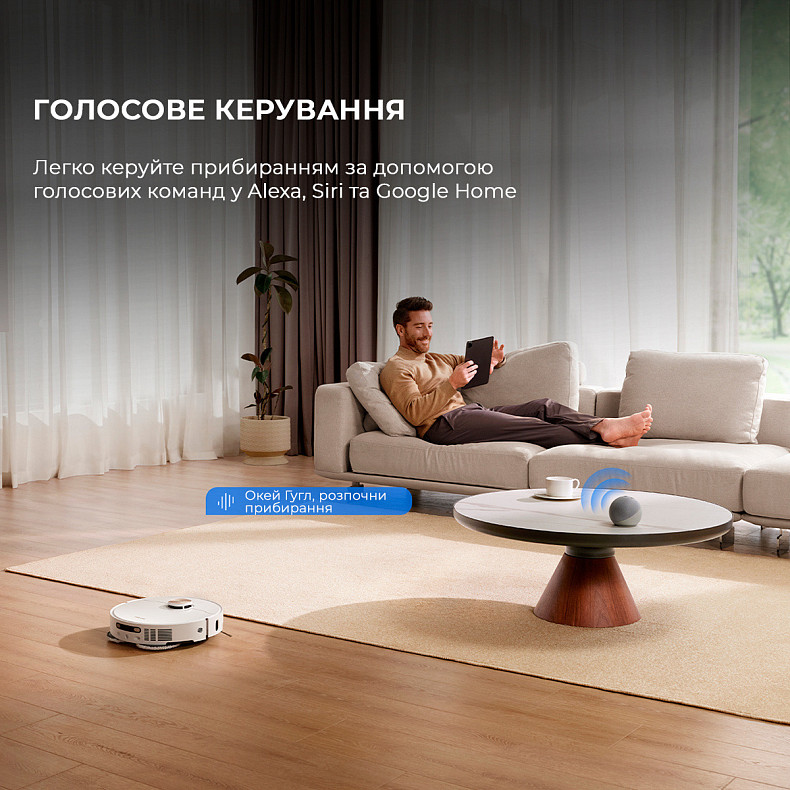 Робот-пылесос моющий Dreame Bot X40 Ultra Complete White