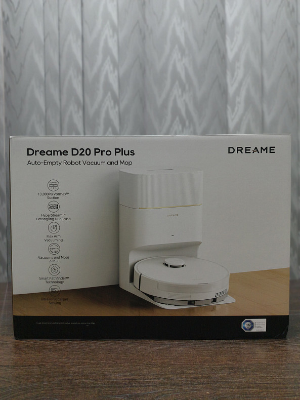 Робот-пилосос Dreame D20 Pro Plus White - Уцінка
