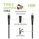 Кабель Intaleo CBFLEXTL1 USB-C-Lightning 1.2м Black (1283126542459)