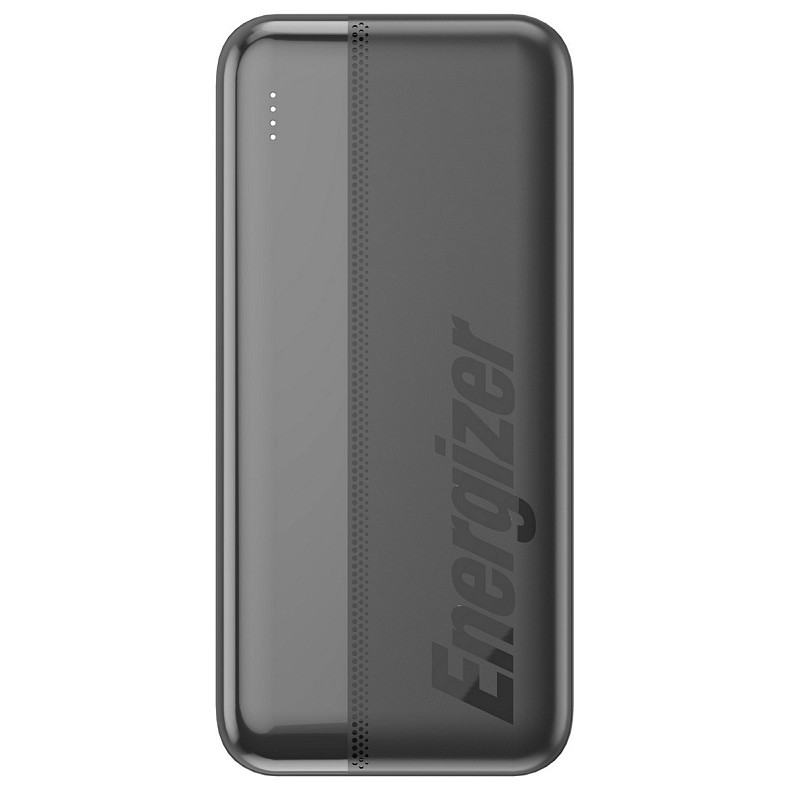 Універсальна мобільна батарея Energizer 30000mAh 15W 3A, USB-А, 2хUSB-C Black