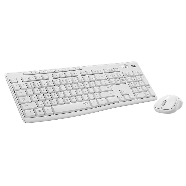 Комплект (клавиатура, мышь) беспроводной Logitech MK295 Combo White USB (920-009824)