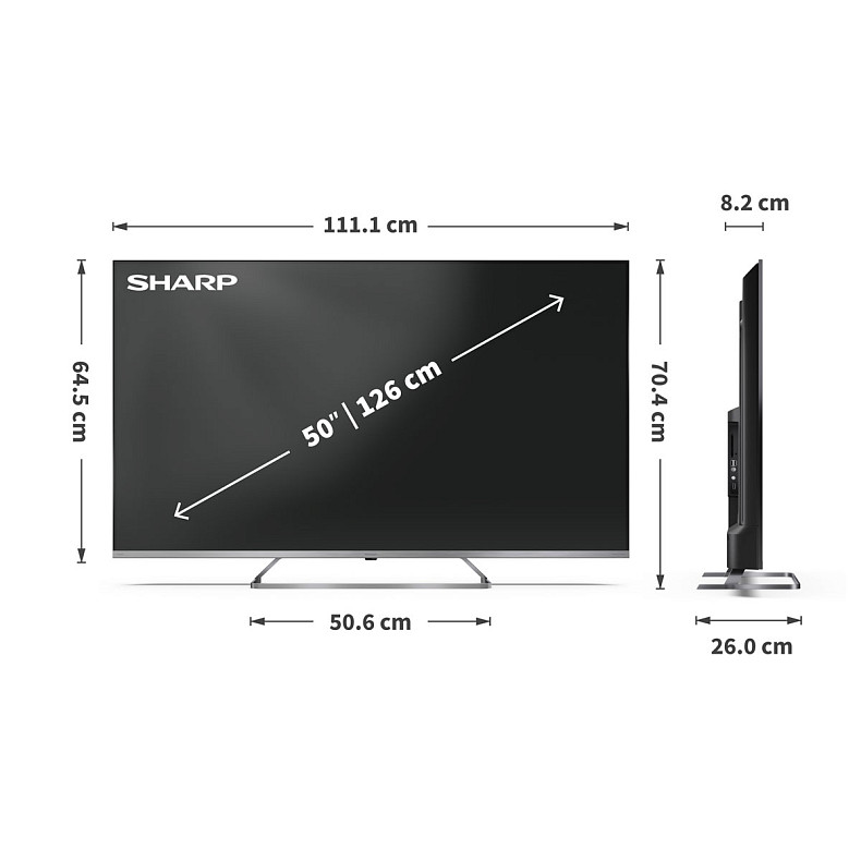 Телевізор Sharp 50JP7265EB