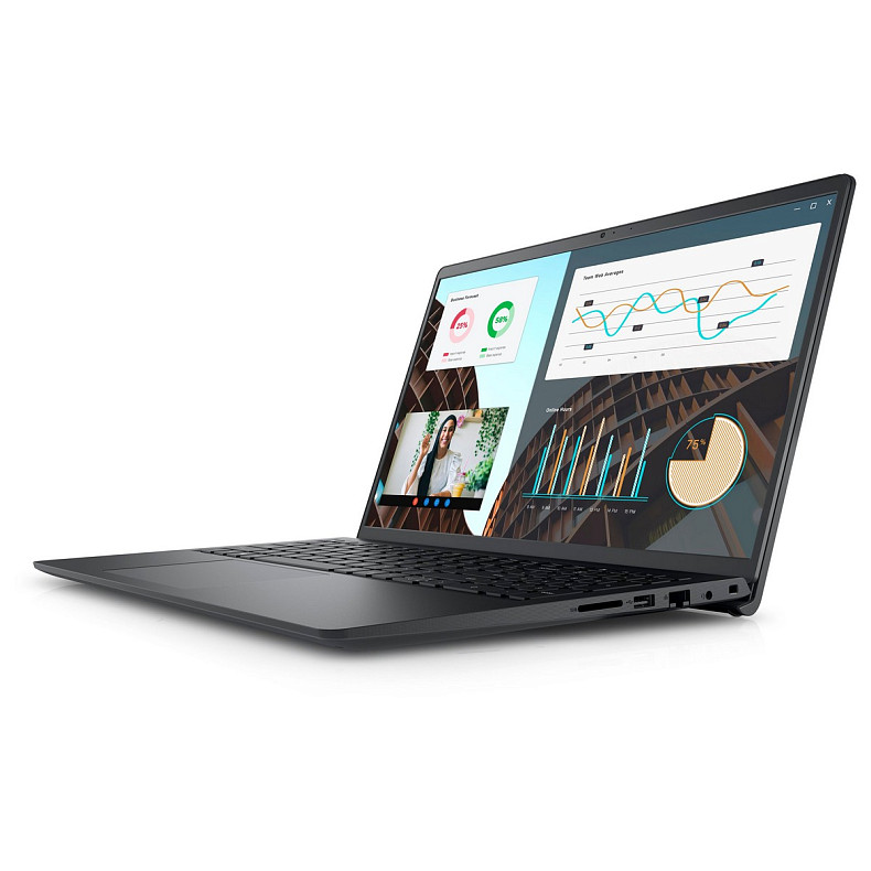 Ноутбук Dell Vostro 3530 15.6" FHD AG, Intel i3-1305U, 8GB, F512GB, UMA, Win11P, черный