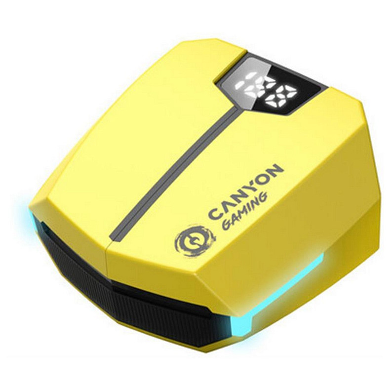 Bluetooth-гарнітура Canyon Doublebee GTWS-2 Gaming Yellow (CND-GTWS2Y)