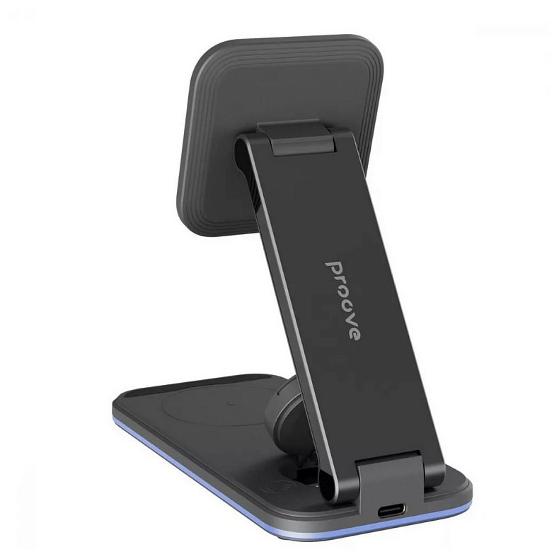 Бездротовий зарядний пристрій Proove Energy Fold 3in1 15W Black (WSEF15010001)