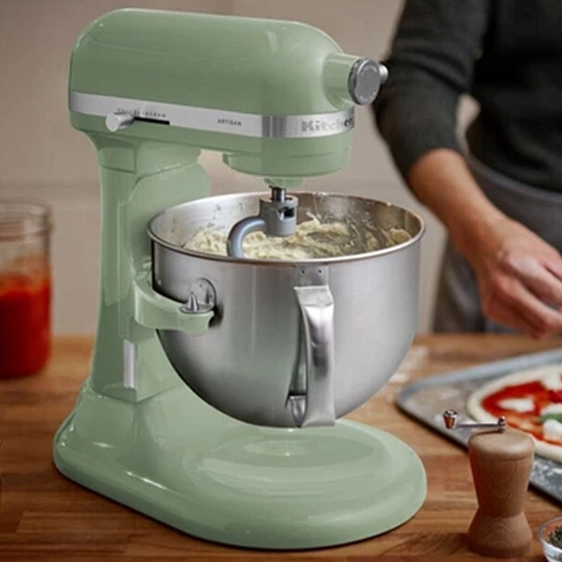 Кухонний комбайн KitchenAid Artisan 5,6 л 5KSM60SPXEPT з підйомною чашею, фісташковий