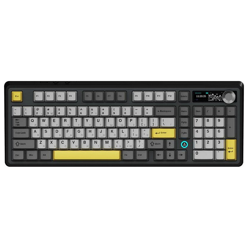 Клавіатура Ajazz AK980 Clear Sky Switch Black (AK980-CS-BGY)