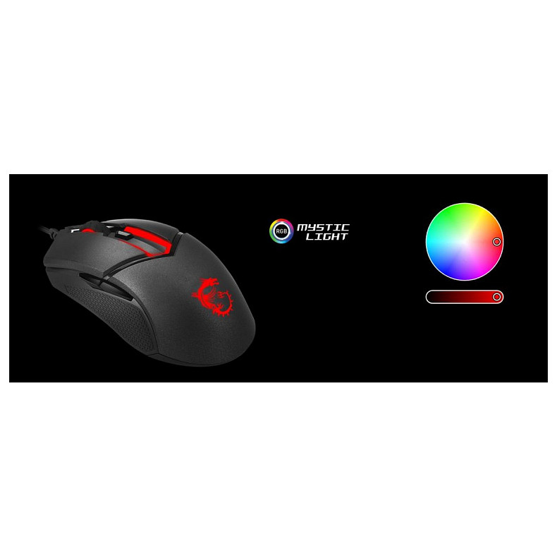 Мышка MSI Clutch GM30 Black GAMING Mouse