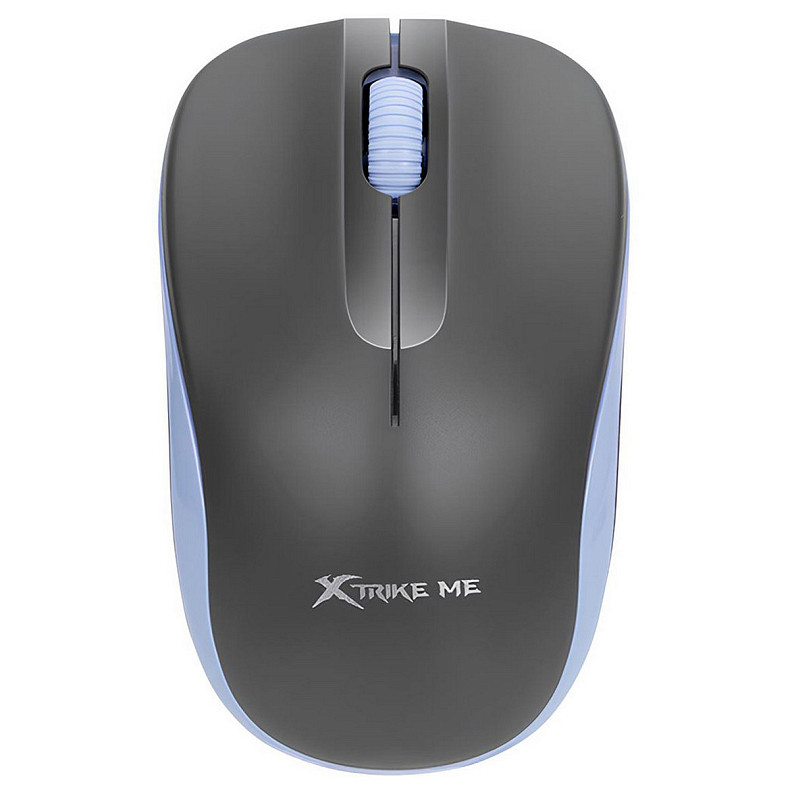 Мишка XTRIKE ME GW-116, 1000dpi., 3кн., сіра