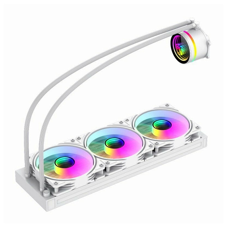 Система водяного охлаждения GameMax IceBurg 360 Infinity White