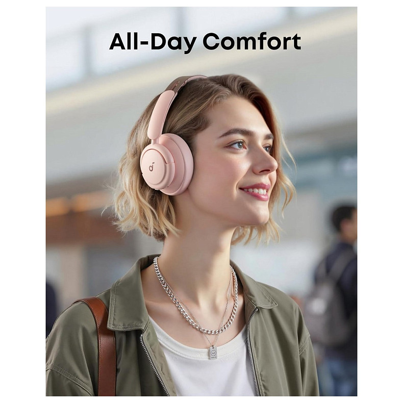 Наушники Anker SoundCore Life Q30 v2 Sakura Pink (A3028353)