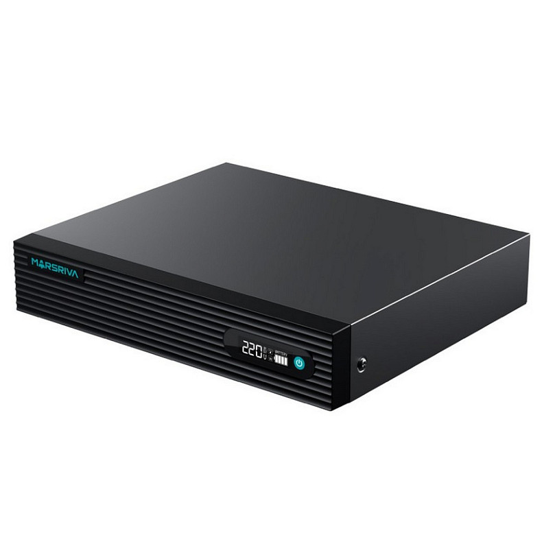 ИБП для роутеров Marsriva DC UPS KP7 Pro 11xDC+USB+Gigabit PoE 9-12V 100W 24000Ah (76,8Wh) LiFePO4